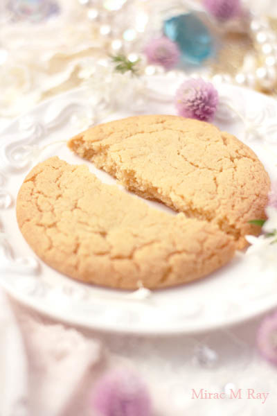 ソフトねっちりアメリカンシュガークッキー【レシピ】