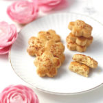 【レシピ】儚い口どけ桜形チーズサブレクッキー
