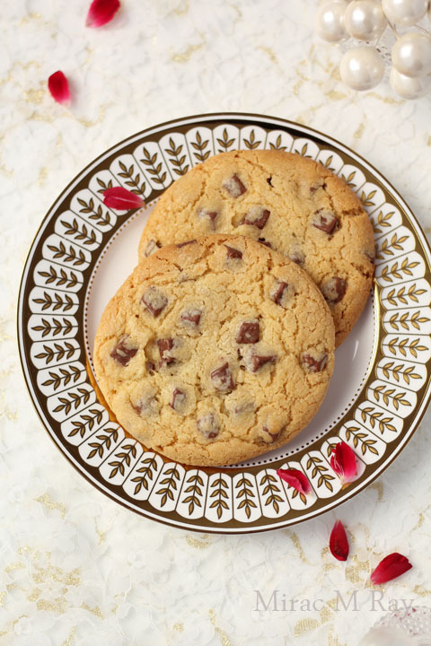 【レシピ】ねっちりチューイー噛み応え強め＆ミルキーアメリカンチョコチャンククッキー
